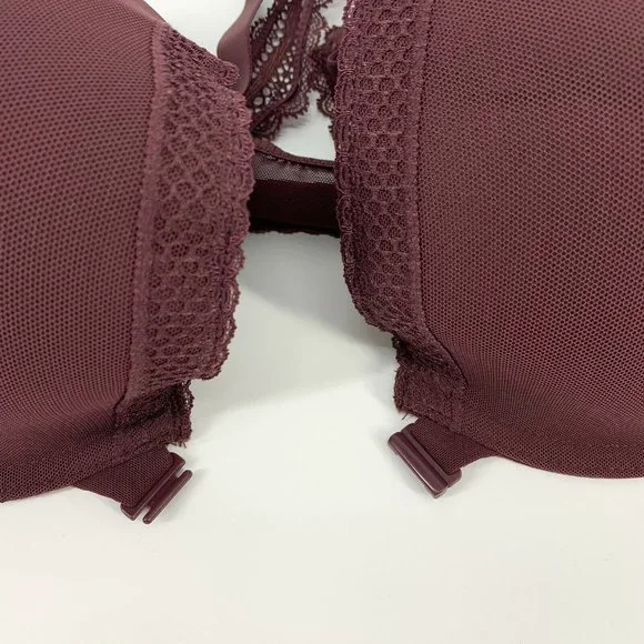 Auden Bra The Ace Demi Racerback Lightly Lined Front Closure Womens NWT - Picture 5 of 10